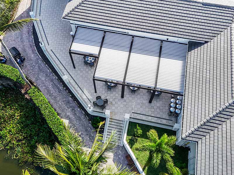 Broken Sound Country Club, Boca Raton, FL - Commercial Pergola Project - Azemco